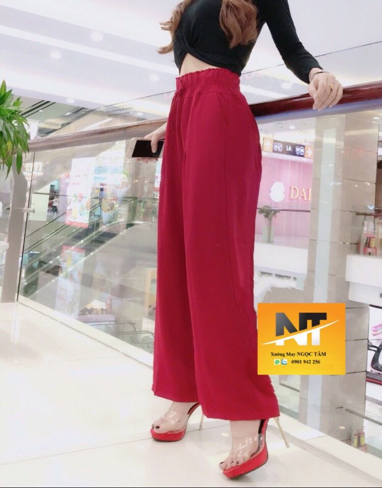 [50-60KG] QUẦN ĐŨI DÀI ỐNG RỘNG NỮ THỜI TRANG