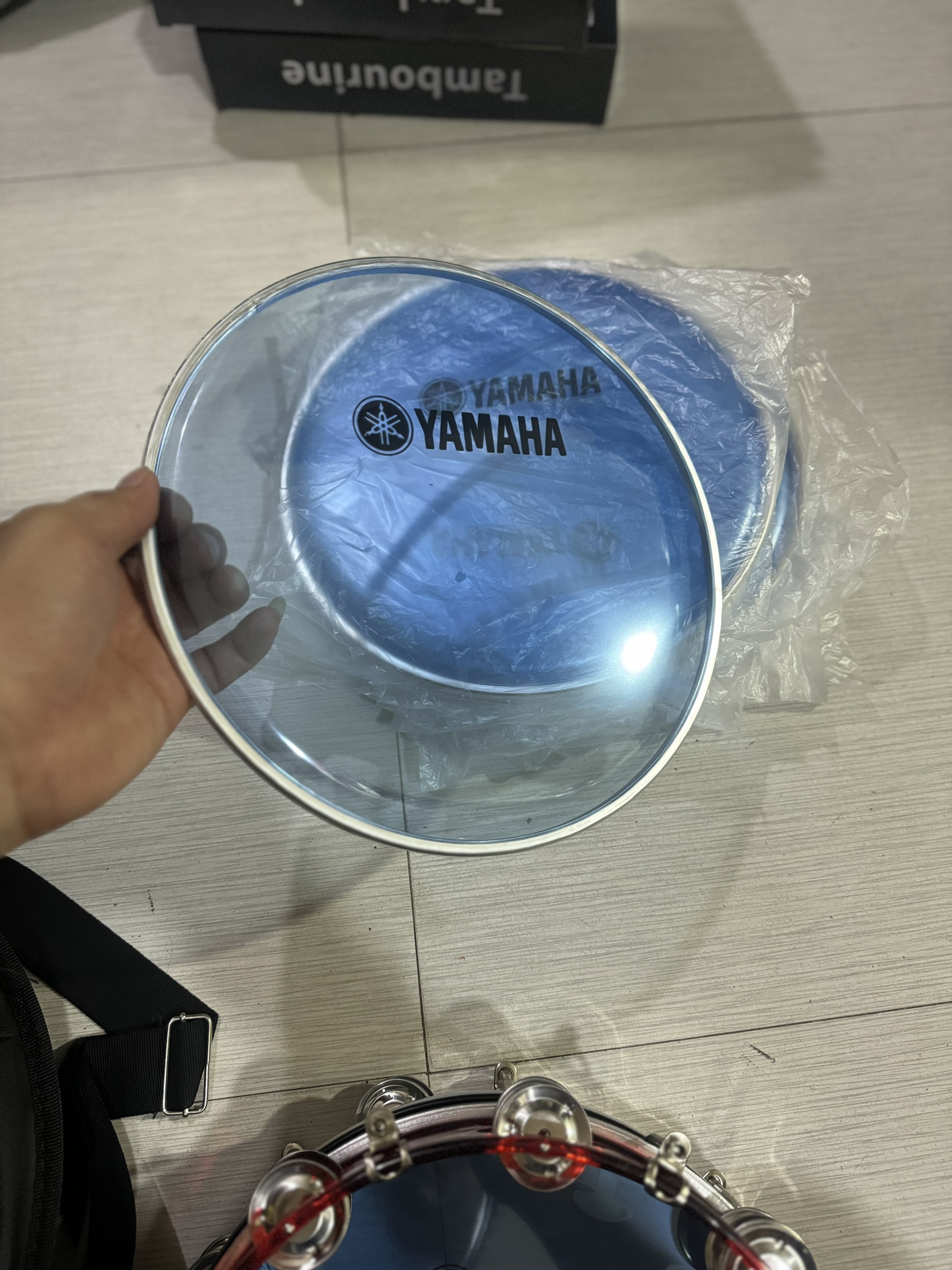 Trống gõ bo yamaha viền đen