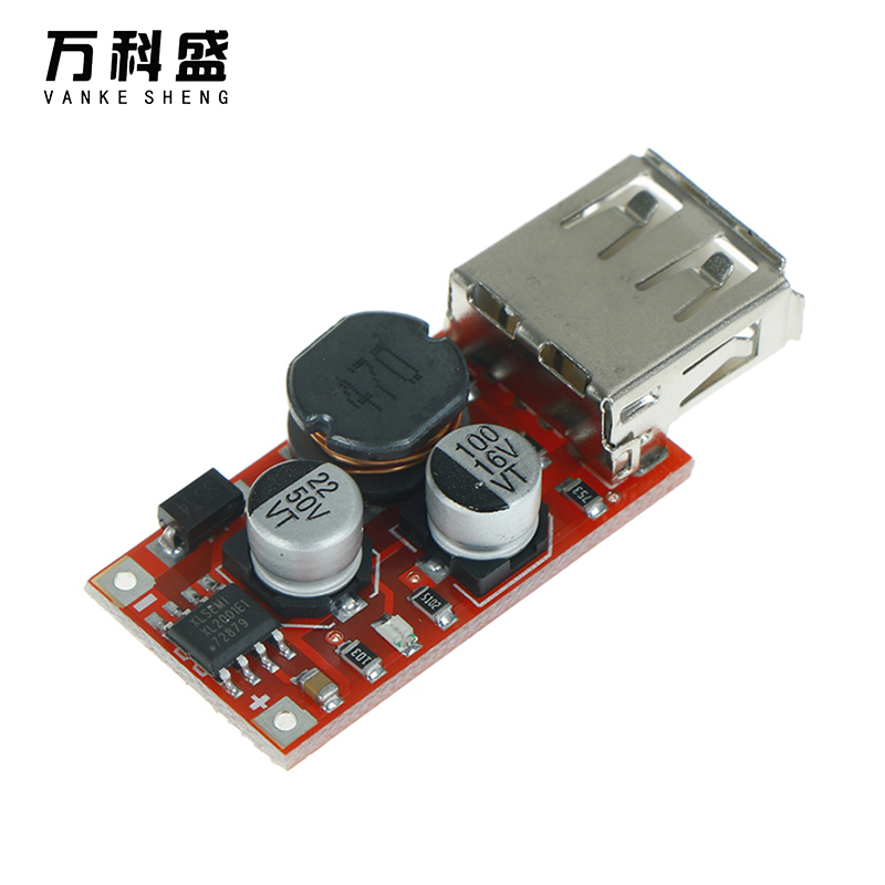 9v/12v/24v to 5v dc-dc step down car charging car charger 3a output usb module diy electronic diy kit pcb board