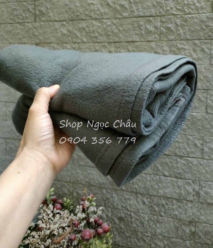Chăn nỉ Qatar màu nâu (1m2 x 1m6)