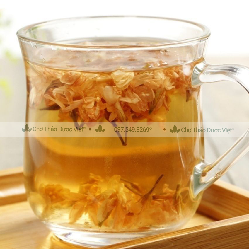 Hoa nhài sấy khô 100g ( Trà lài bông nở to, thơm tạo mùi hương cho các món chè) - Chợ Thảo Dược Việt