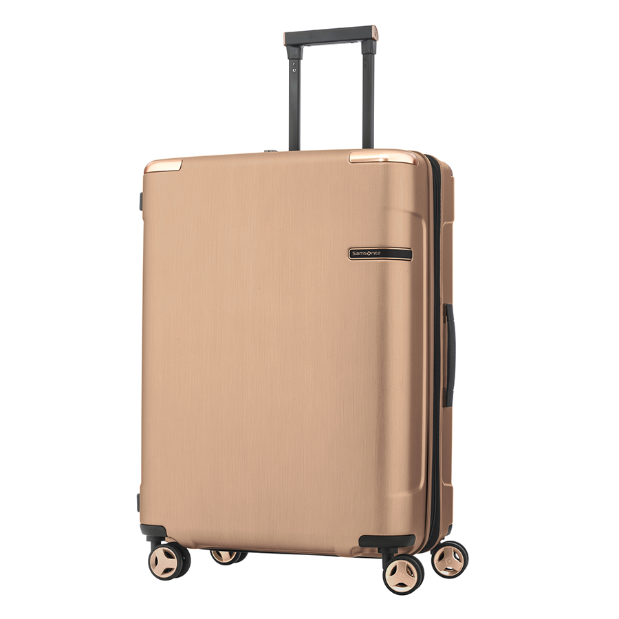 FreeshipVali Samsonite DC0*07004 EVOA SPINNER 69/25 EXP - BRUSHED SILVER