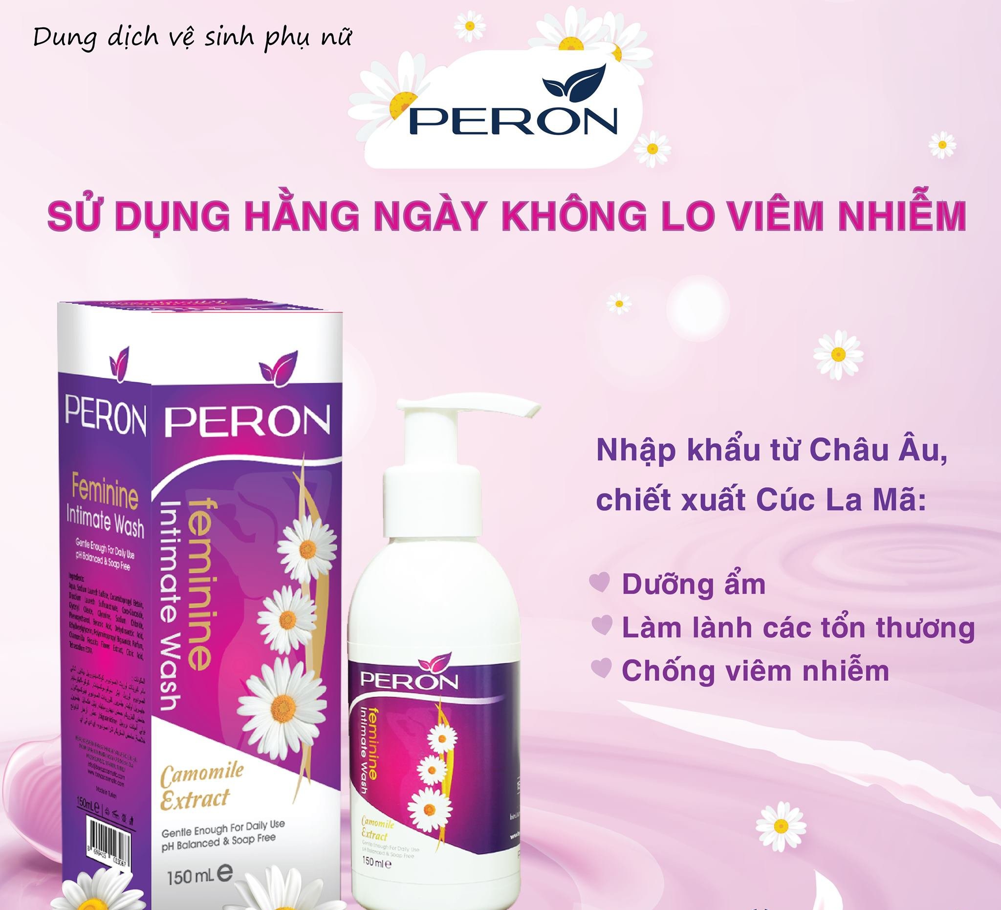 Dung Dịch Vệ Sinh Phụ Nữ PERON