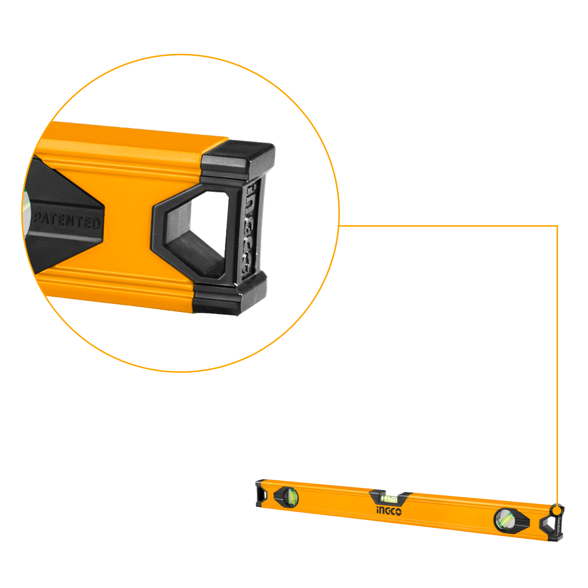 INGCO Thước thủy 100CM HSL18100