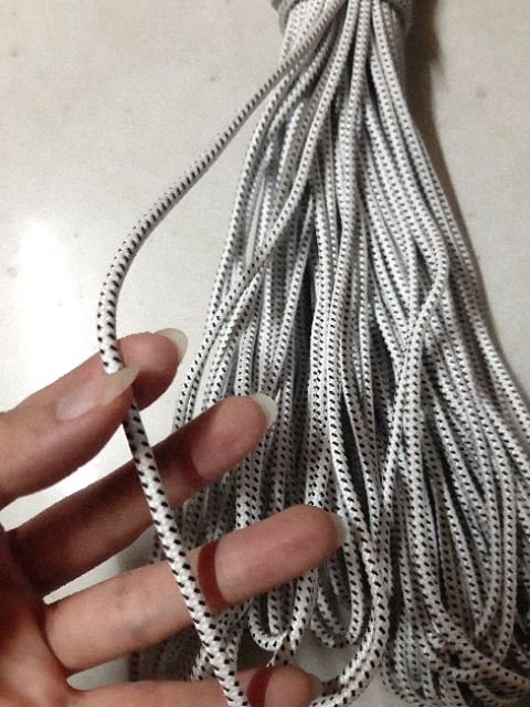 Dây Dù Tròn Nhỏ 3Mm, 4Mm - 1 Cuộn
