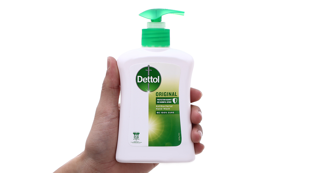 Nước rửa tay diệt khuẩn Dettol - Chai 250ml