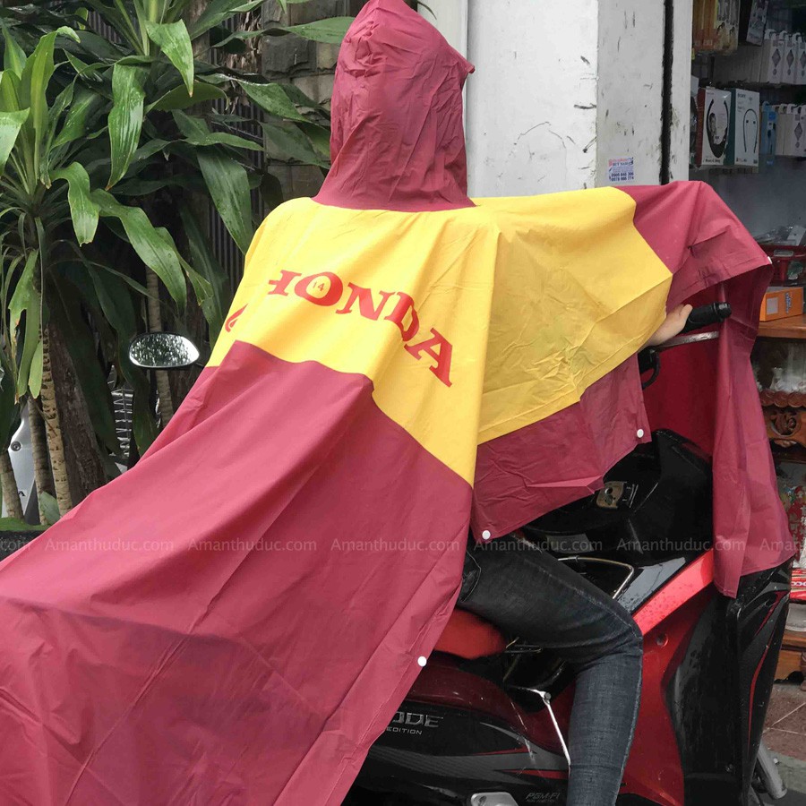 Áo mưa honda-áo mưa dù