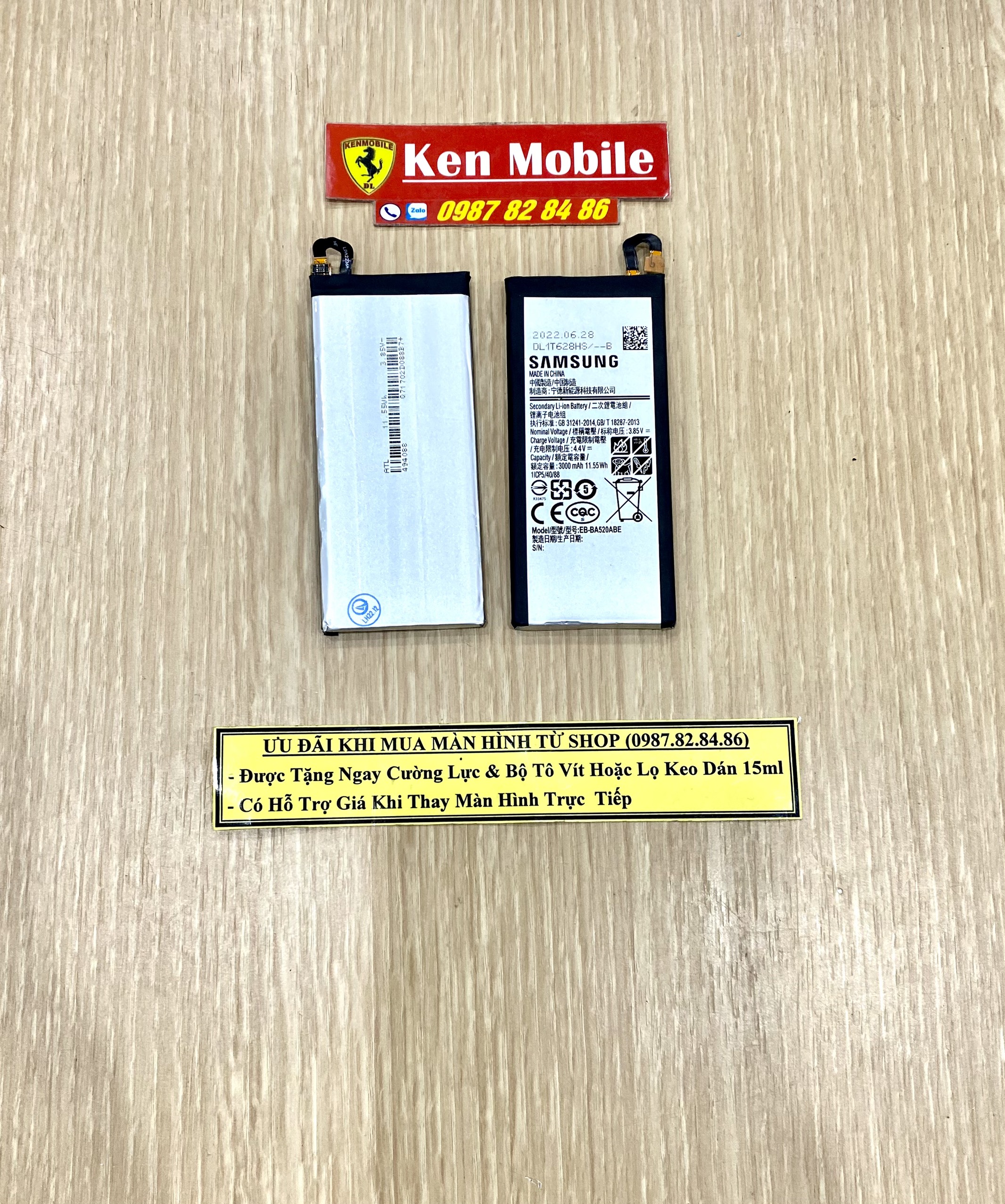 Pin samsung a520 / a5 2017 loại xịn