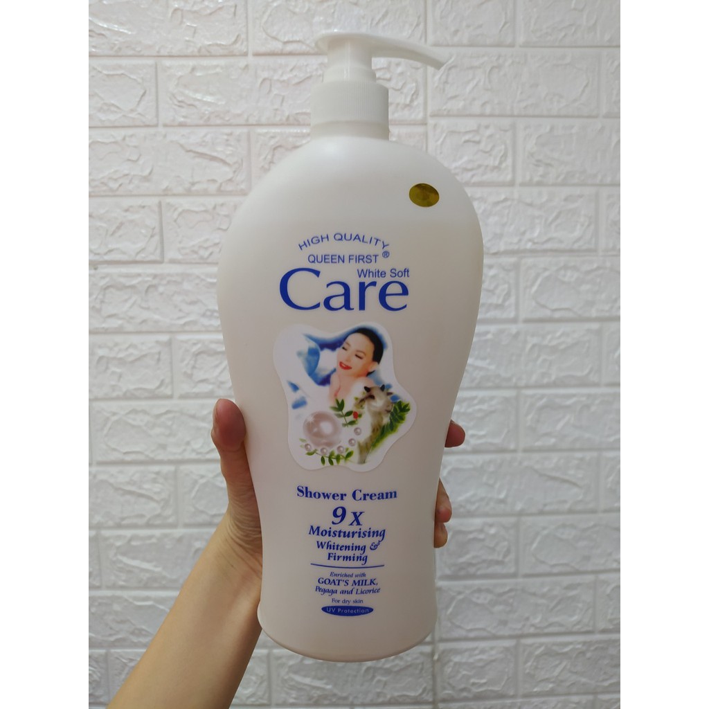 Sữa Tắm Dê White Care 9X (1200ml)