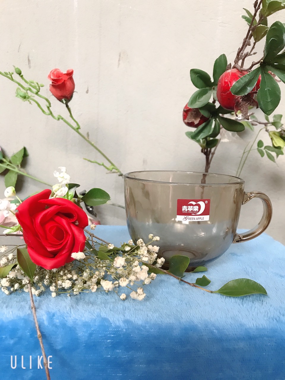 COMBO 4 CỐC THUỶ TINH MÀU HỔ PHÁCH
