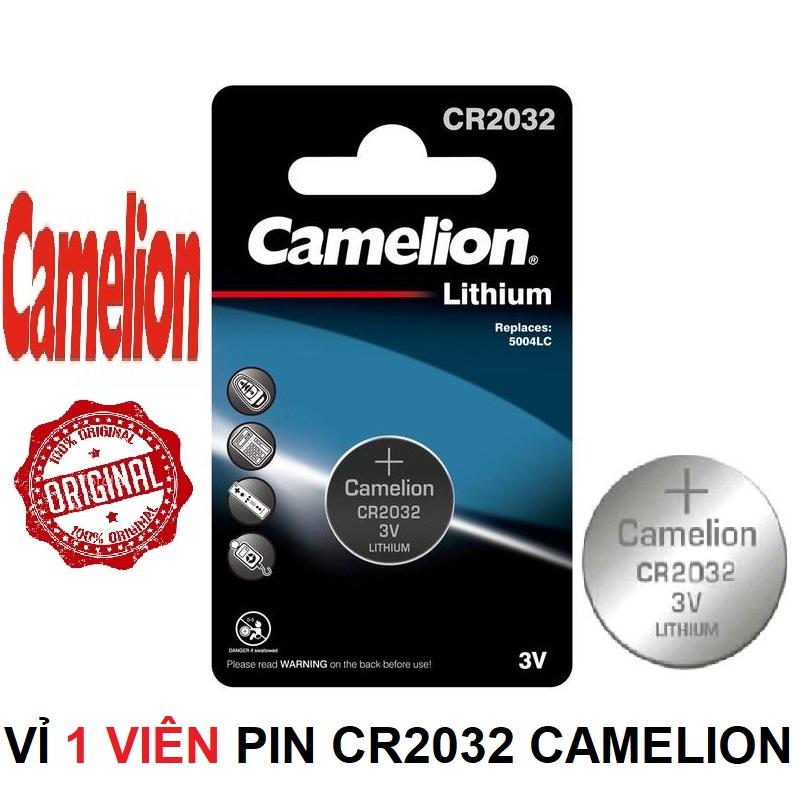 [HCM]Vỉ 1 viên pin CR2032 3V CAMELION CR-2032 2032 3 Vol (Hàng hãng)