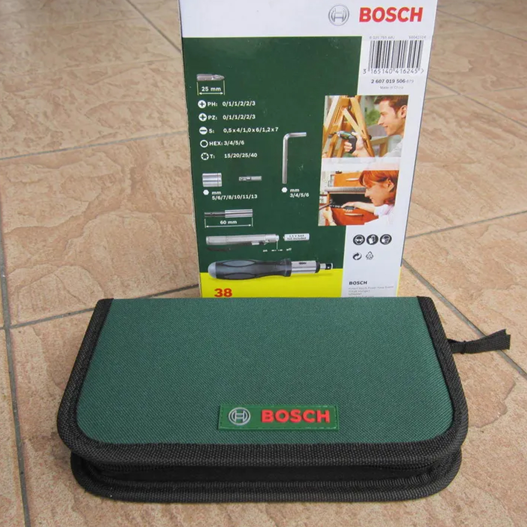 Bộ 38 mũi vặn vít đa năng BOSCH 2607019506