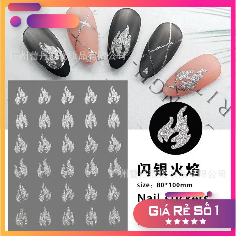 Sticker Flash trang trí móng tay - Siêu sáng