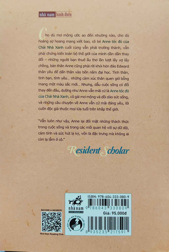 Tiểu thuyết - Anne tóc đỏ ở đảo Hoàng Tử Edward
