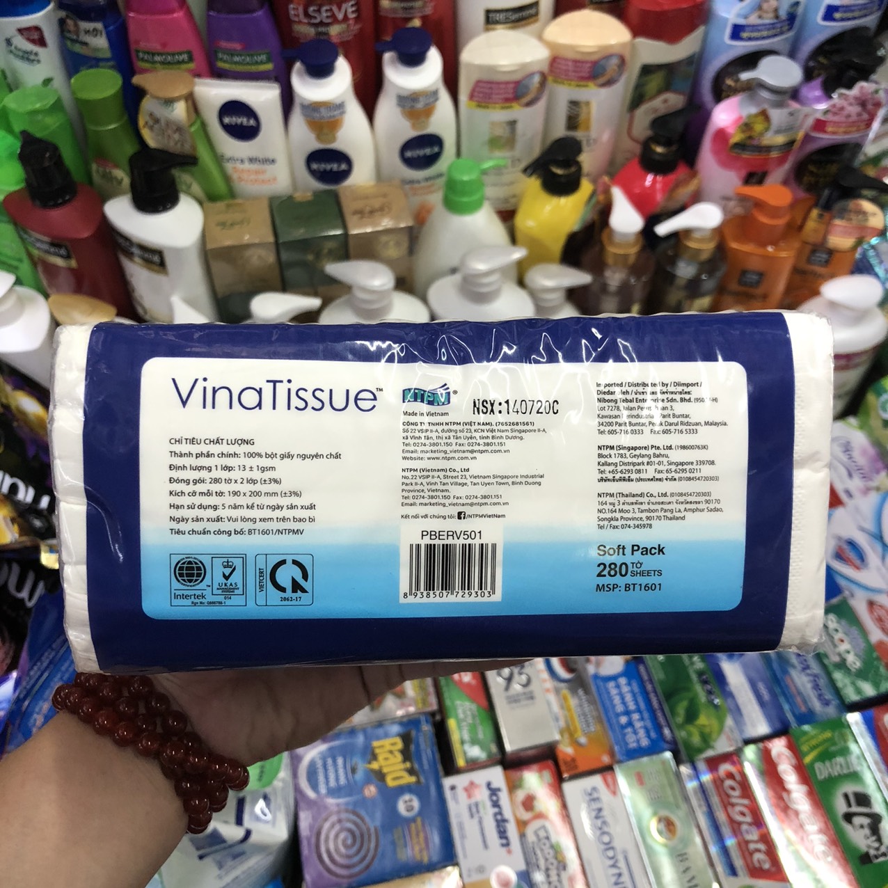 Khăn giấy lụa VinaTissue 280 tờ