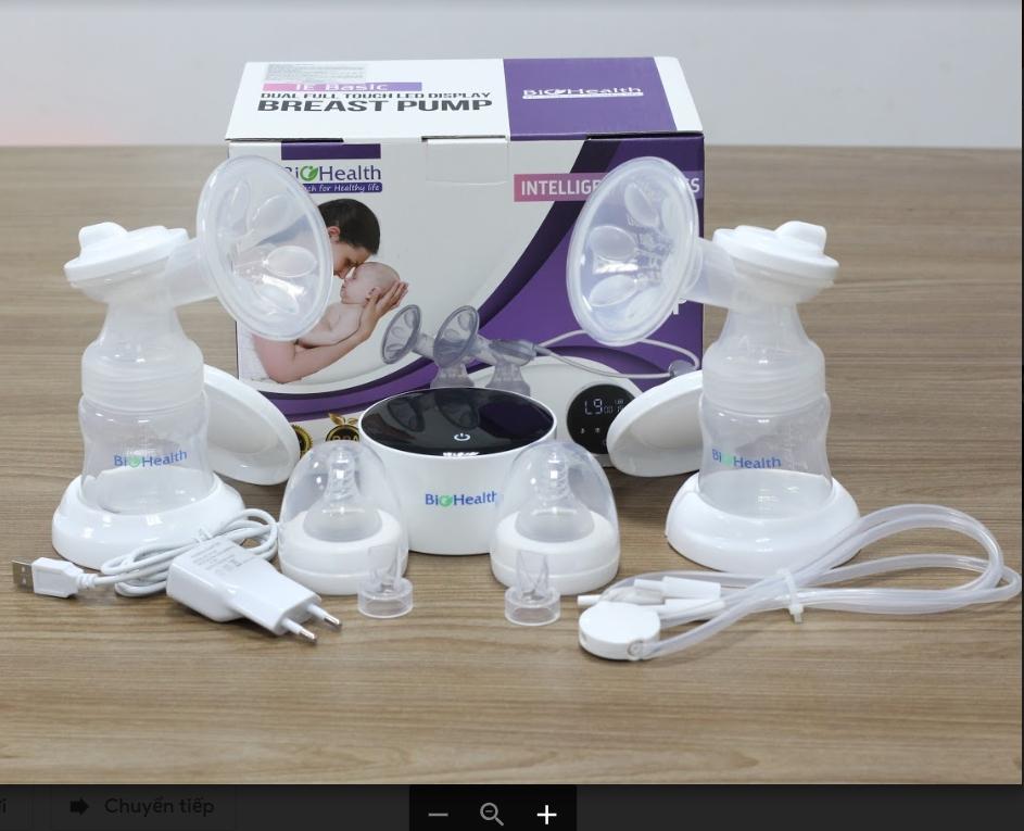 Máy hút sữa điện đôi BIOHEALTH IE Basic