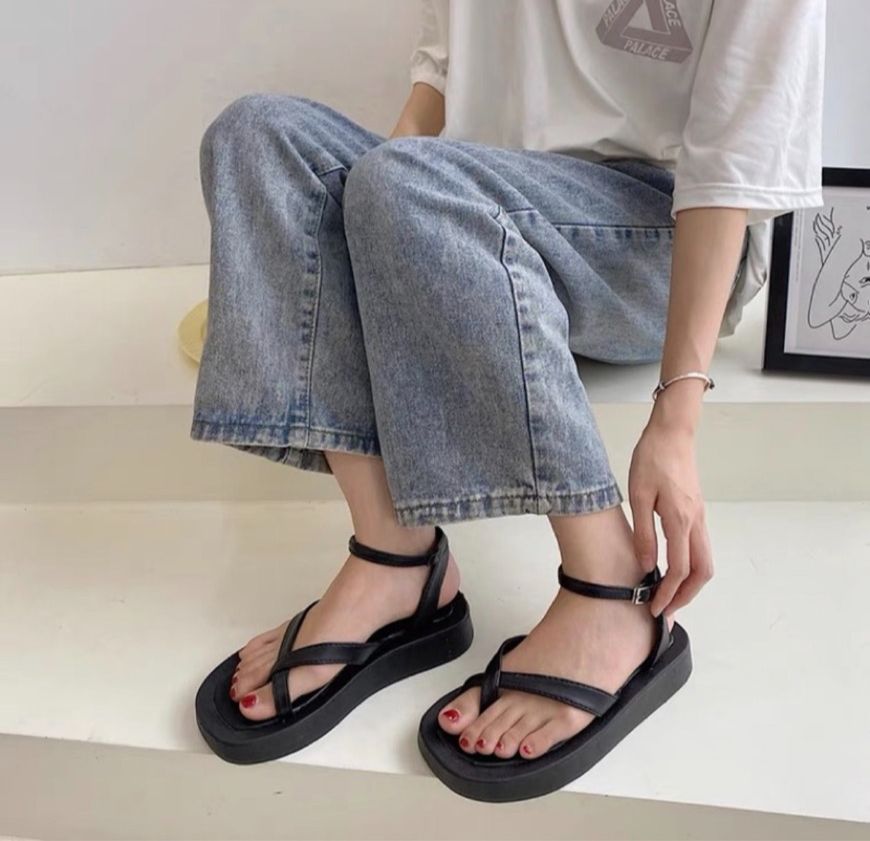 Dép quay hậu da mềm đế 3p siêu sang