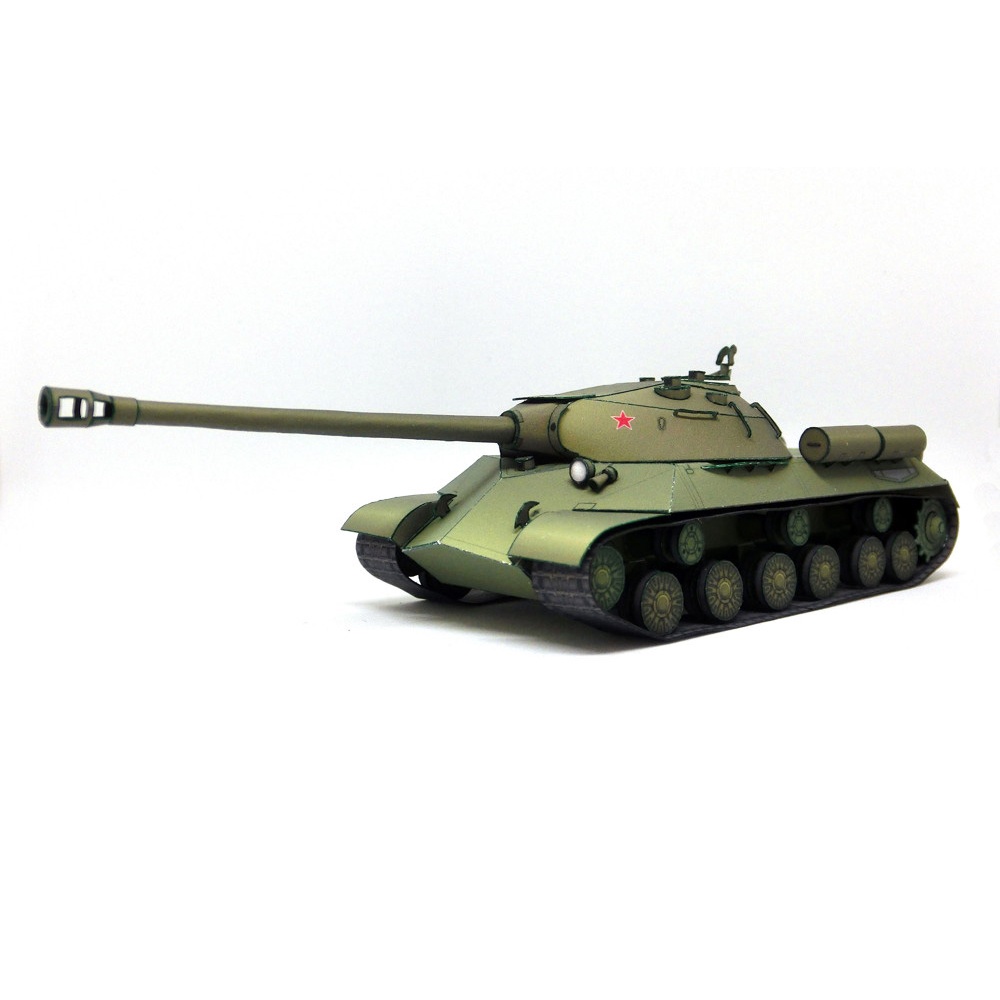 Mô hình giấy 3D Tank IS-3 mô hình giấy tỉ lệ 1/72