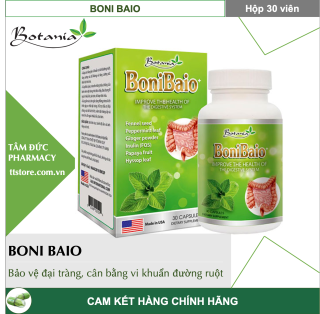[HCM]BONIBAIO [Hộp 30 viên] - Tăng cường tiêu hóa cho người viêm đại tràng [boni baio] thumbnail