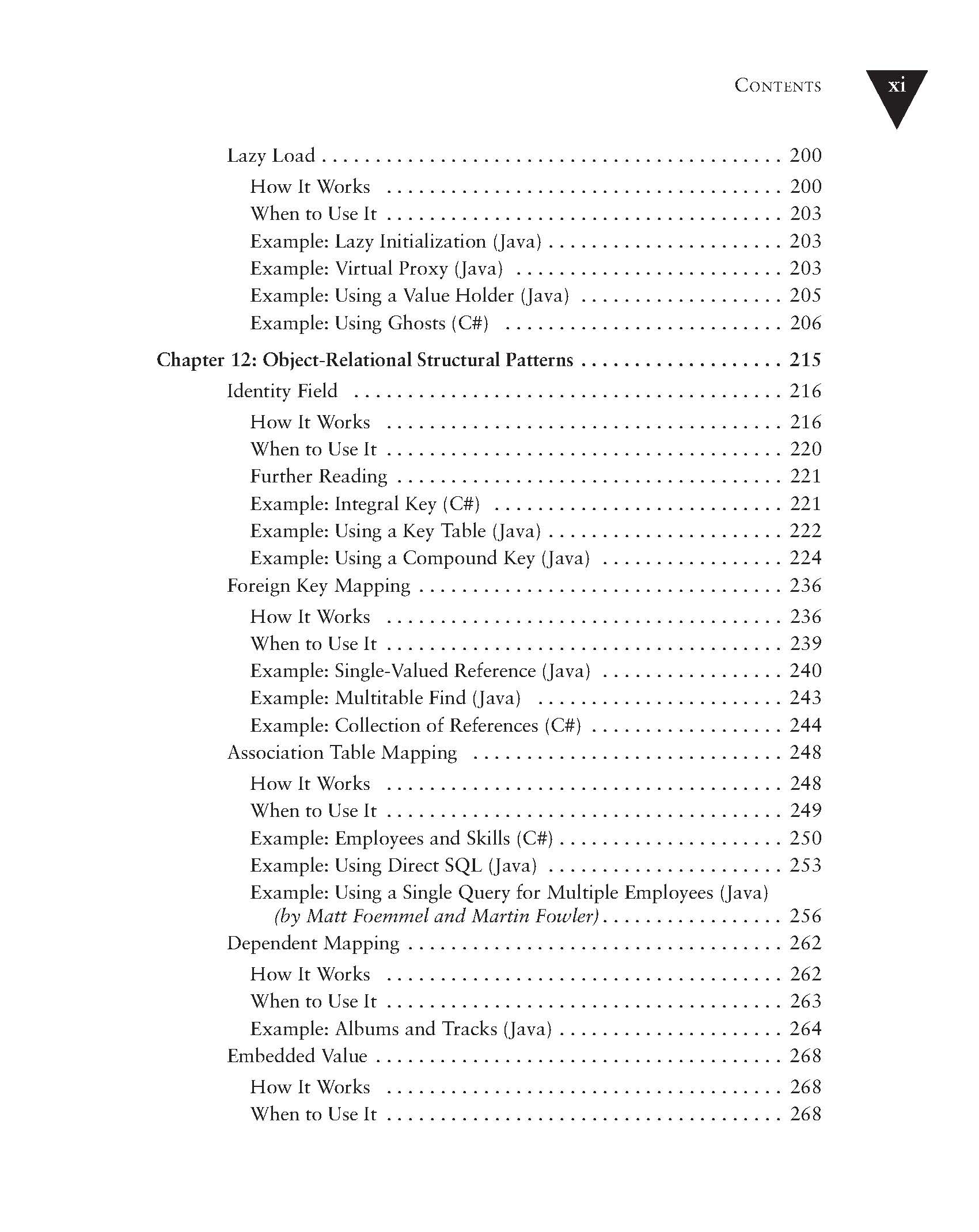 Patterns of Enterprise Application Architecture