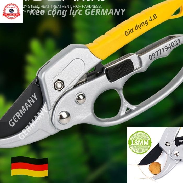 Kéo cắt cành cộng lực chuyên dụng nhập khẩu từ Liên Bang Đức