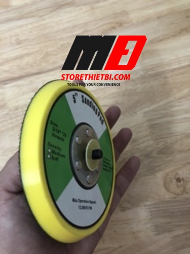 Đế chà nhám dán 5” (Loại dán lông)