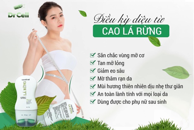 Cao đốt mỡ lá rừng dr cell