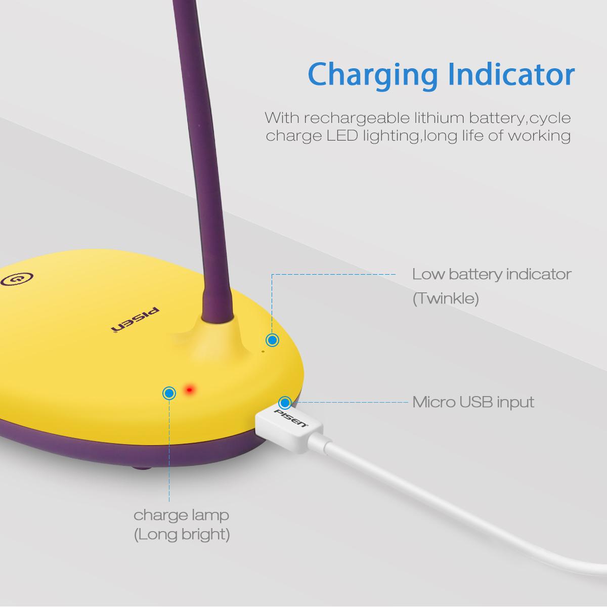 Đèn Led Chargeable Lamp - Cảm ứng, chống cận, tích điện
