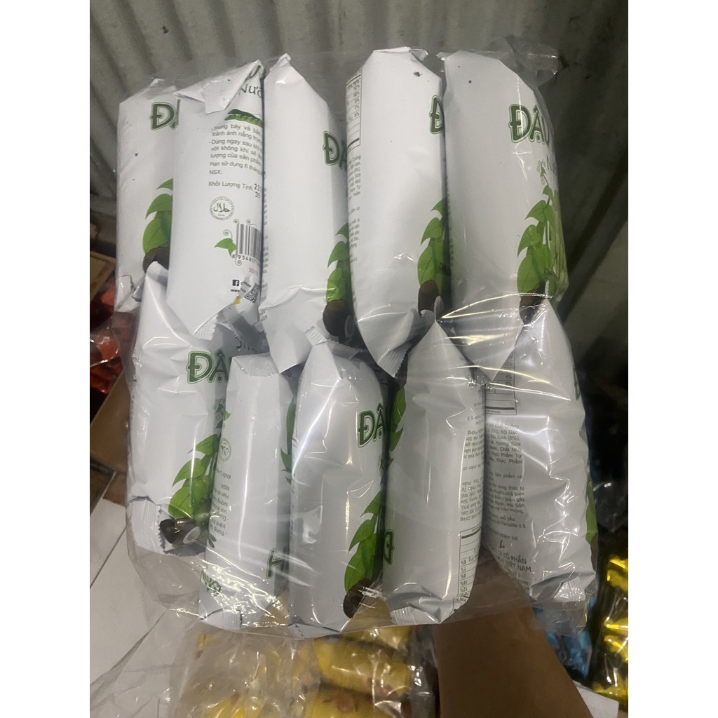 Snack Oishi Đậu Xanh Nước Cốt Dừa túi (10 gói * 32g)