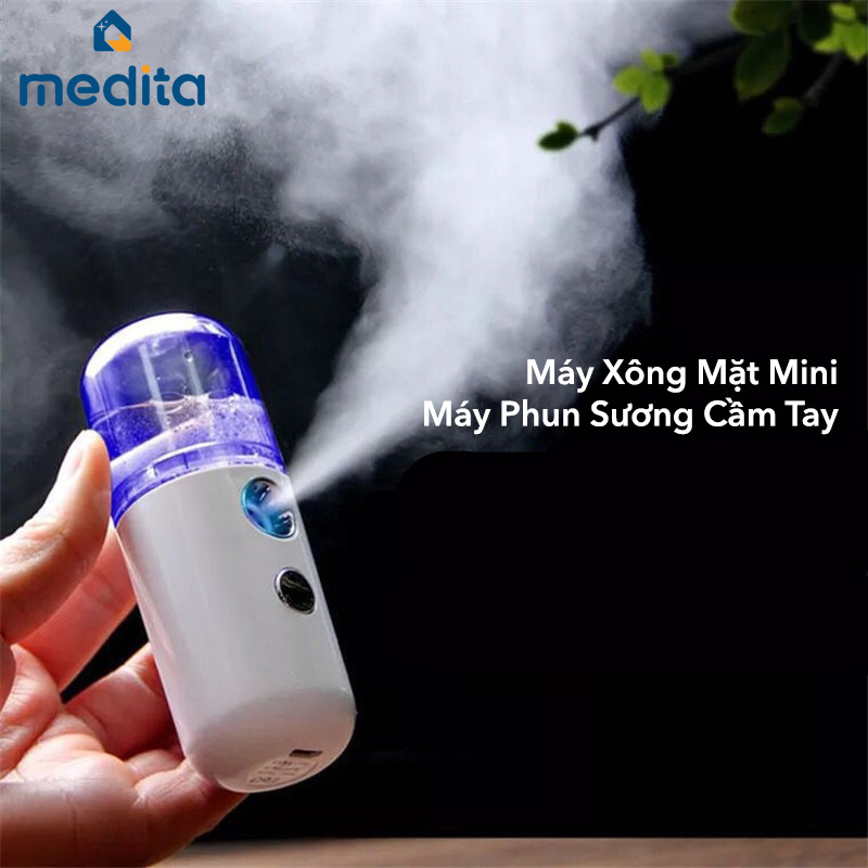 Máy Phun Sương Nano Cầm Tay Máy Xông Mặt Nano Mini 30ml Hỗ Trợ Dưỡng Da