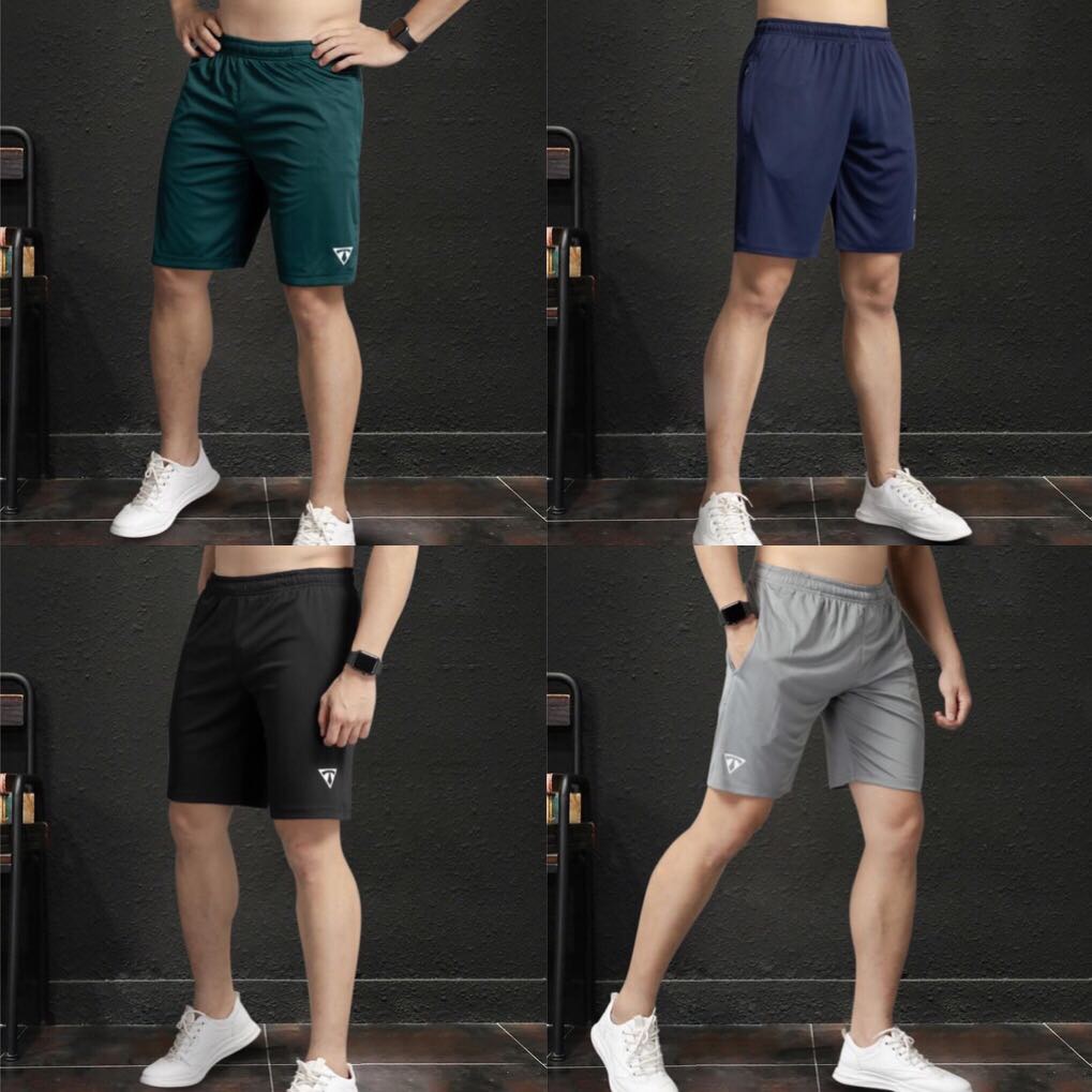 [HCM]COMBO 4 QUẦN ĐÙI THỂ THAO NAM GẮN LOGO CAP CẤPCHẤT LIỆU MỀM MÁT THỎA MÁI DI CHUYỂN VẬN ĐỘNG