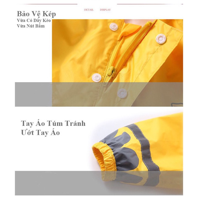 Áo Mưa Body Liền Quần Hàng Cao Cấp