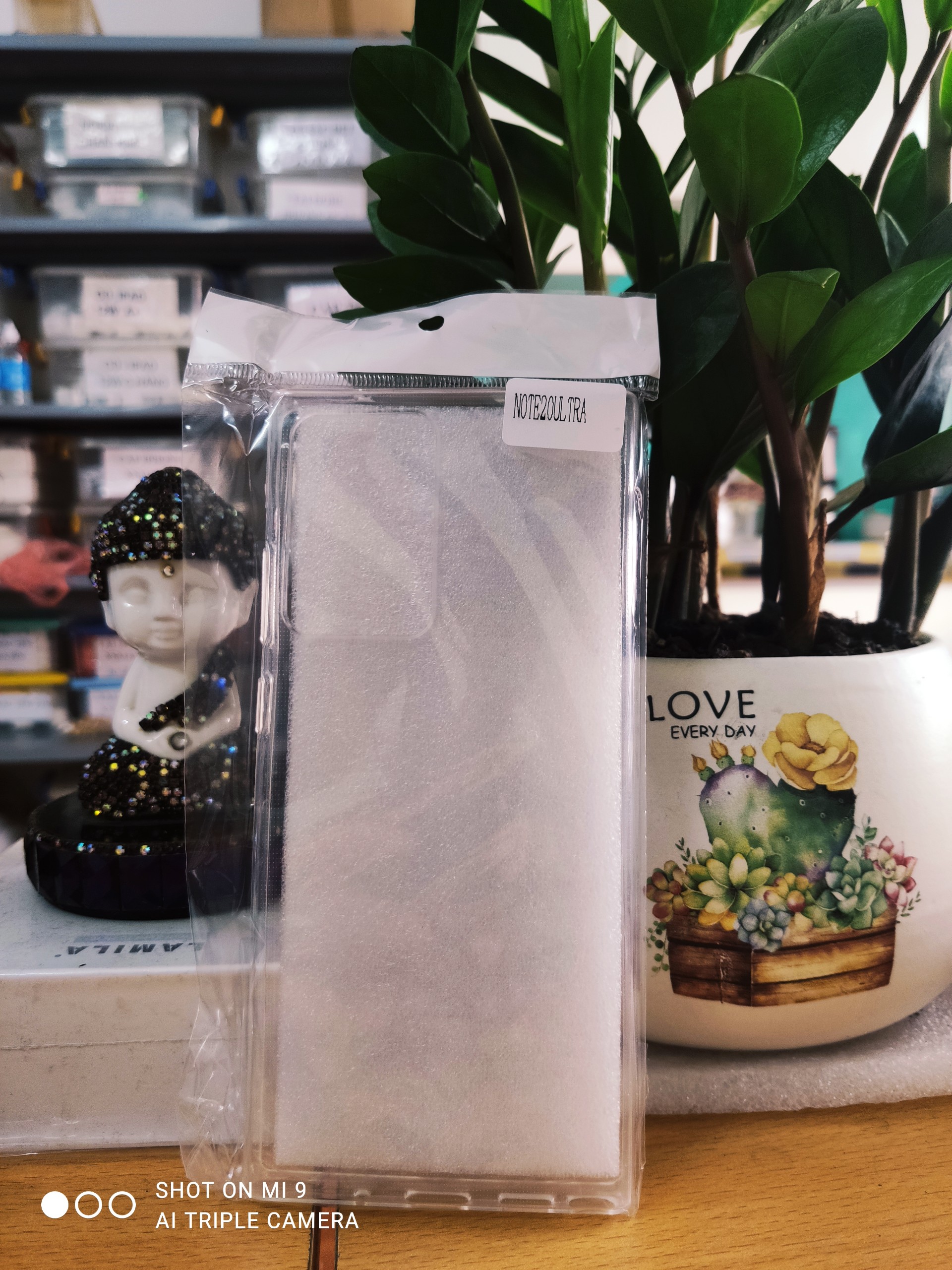 Ốp silicon dẻo trong suốt samsung galaxy Note 20 ultra