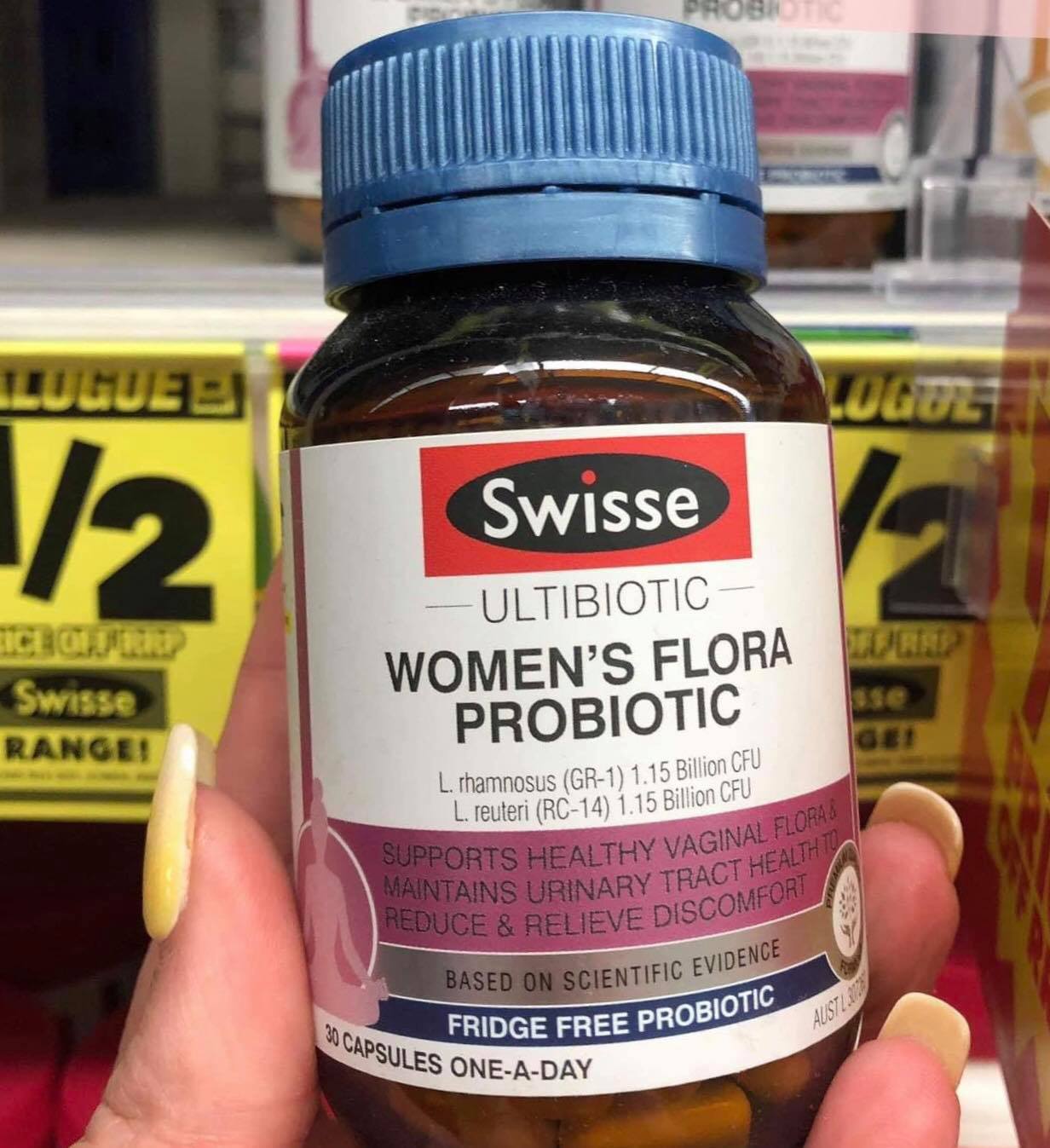 Men vi sinh cho phụ nữ Swisse Women’s Flora Probiotic