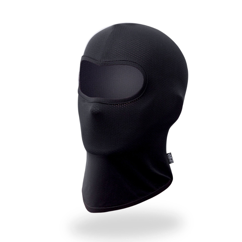 Khăn trùm đầu Ninja Full Đen chất liệu thun lạnh co giãn chống nắng, chống bụi bảo vệ da mặt da mặt, da đầu vô cùng hiệu quả