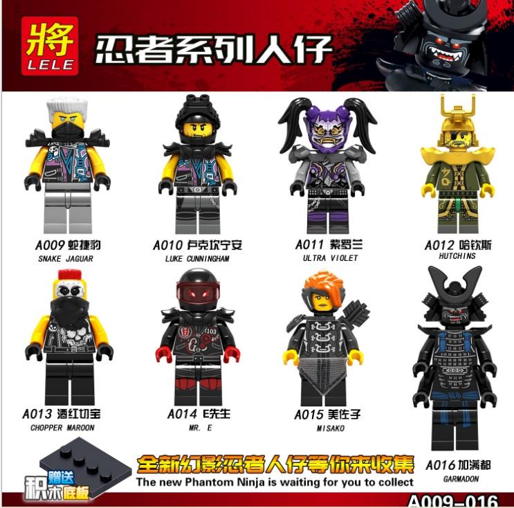 [HCM]Đồ chơi lắp ráp NINJA PHANTOM Mini Figure nhân vật trong NINJAGO Garmadons MotorradGang