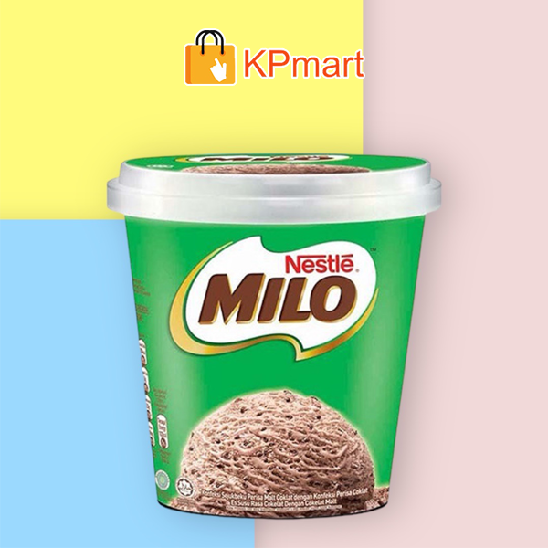 (GIAO HỎA TỐC HCM) Kem hộp Milo Nestle Ice Cream Pint 240g