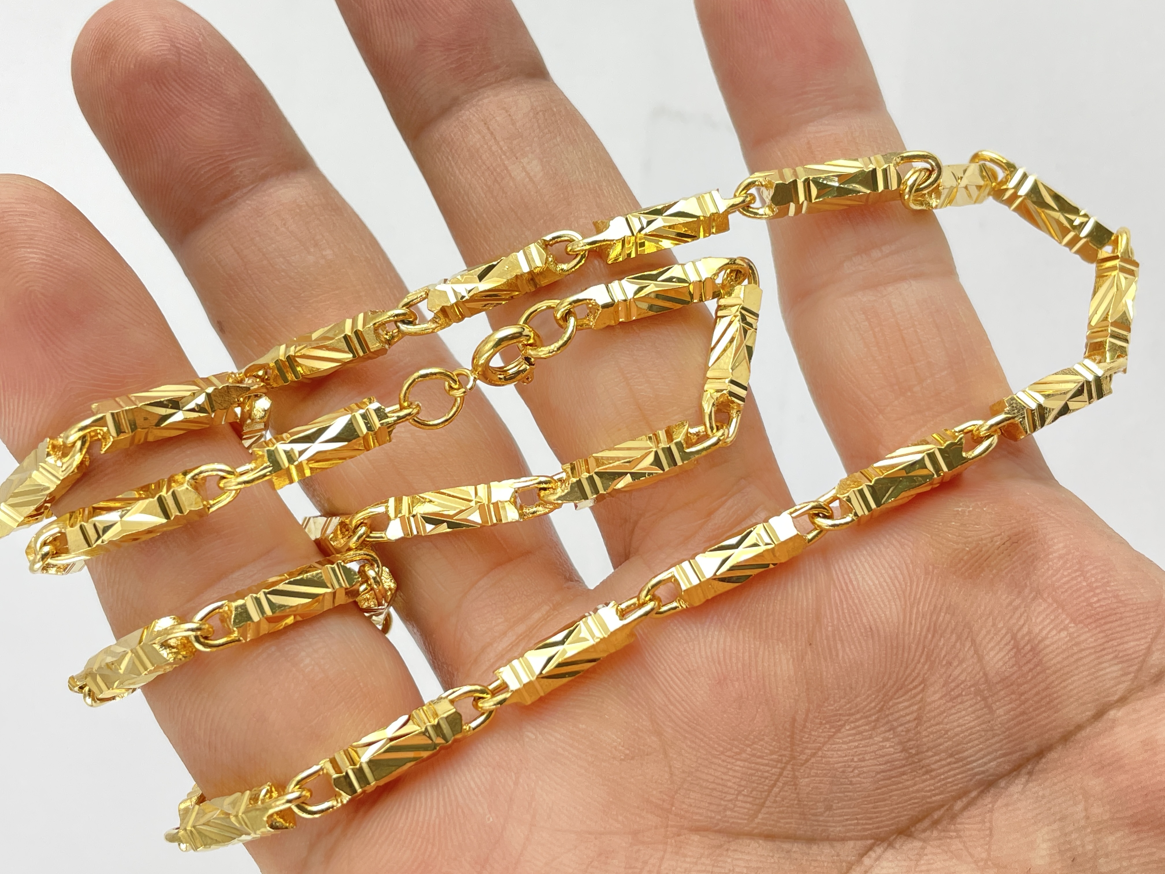 Dây chuyền nam mạ vàng 18k cao cấp - dc010l71vn