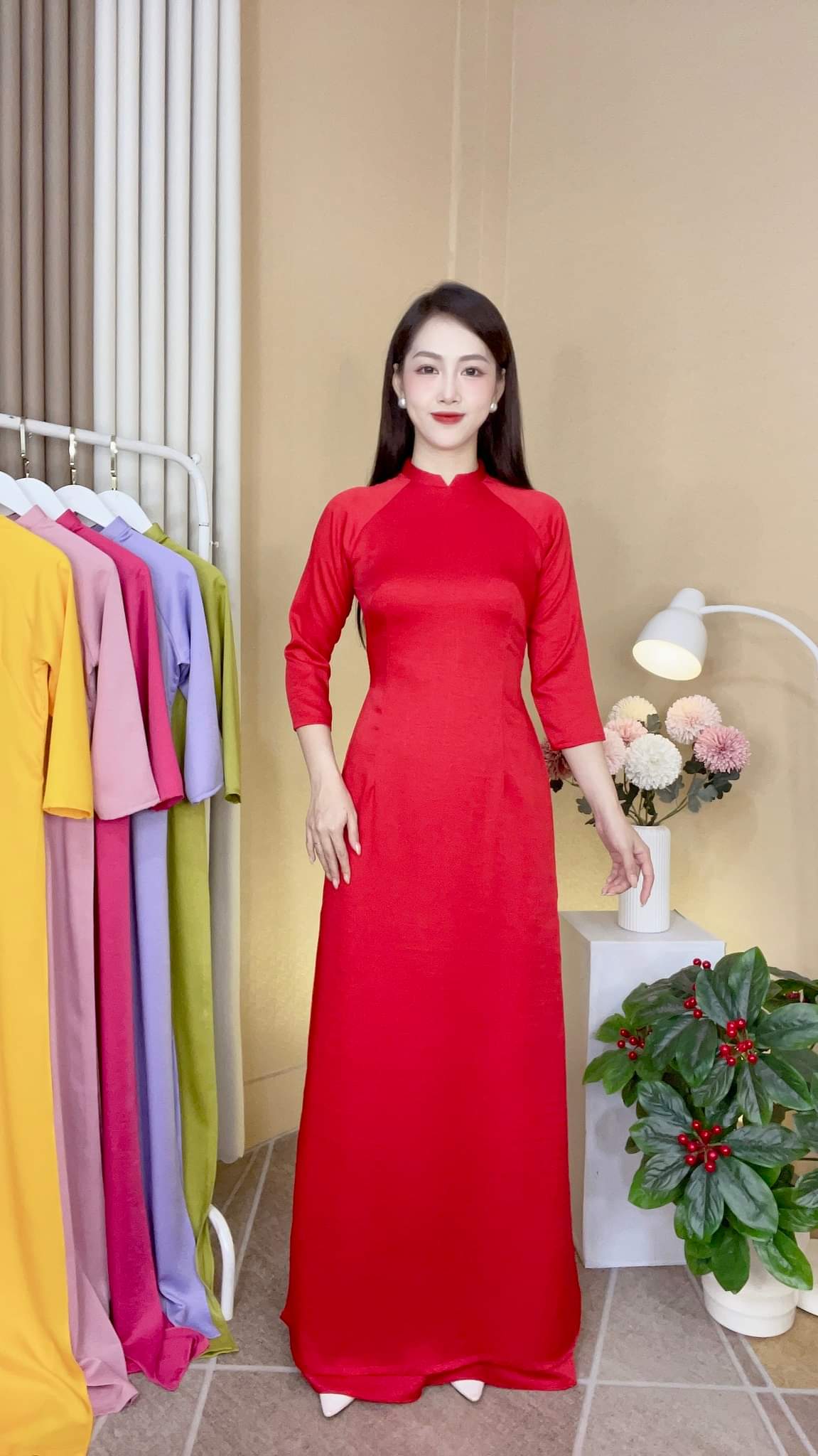 quần lụa tây thi cao cấp cho áo dài