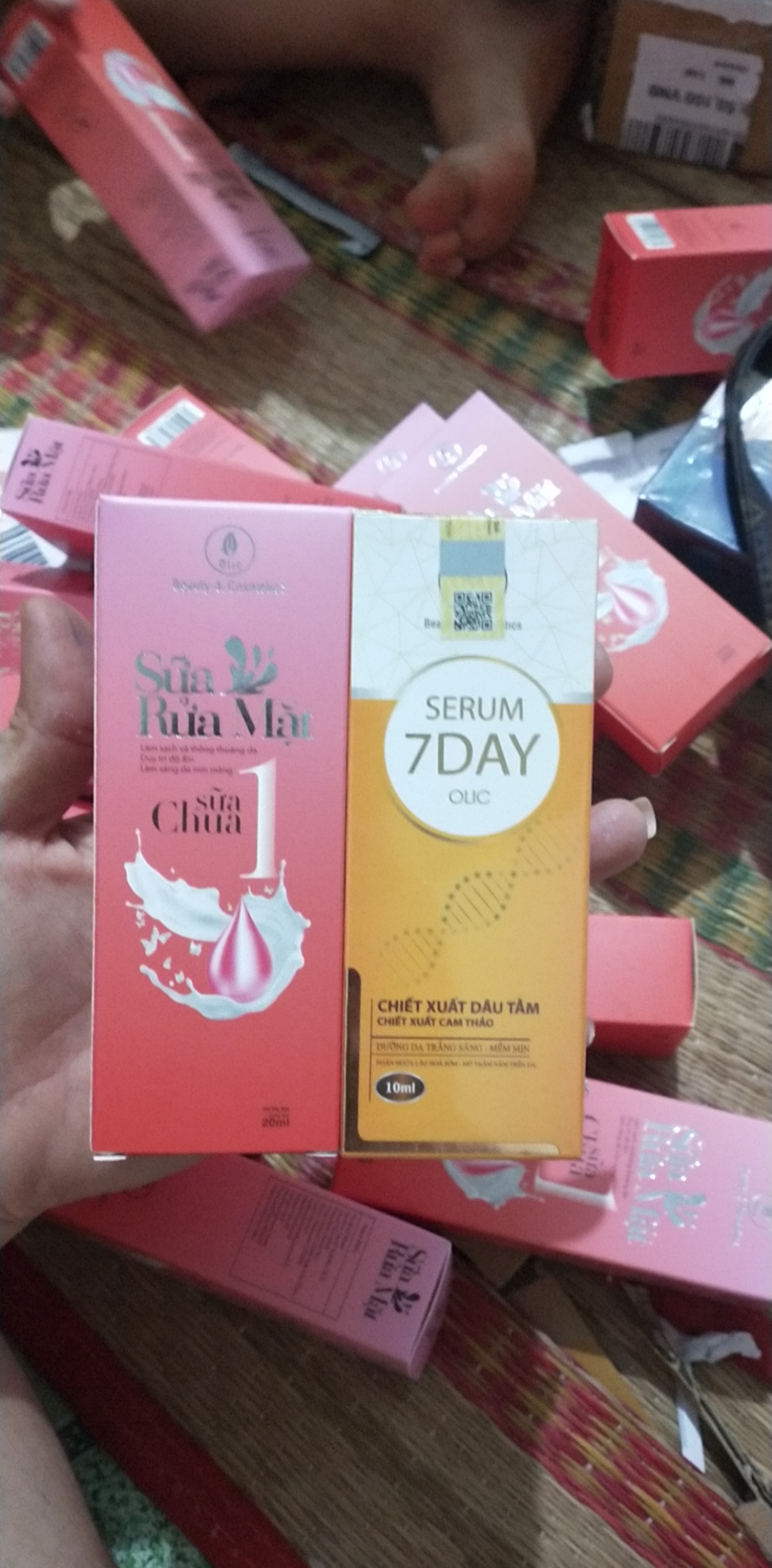 Sữa rửa mặt Olic mẫu mới