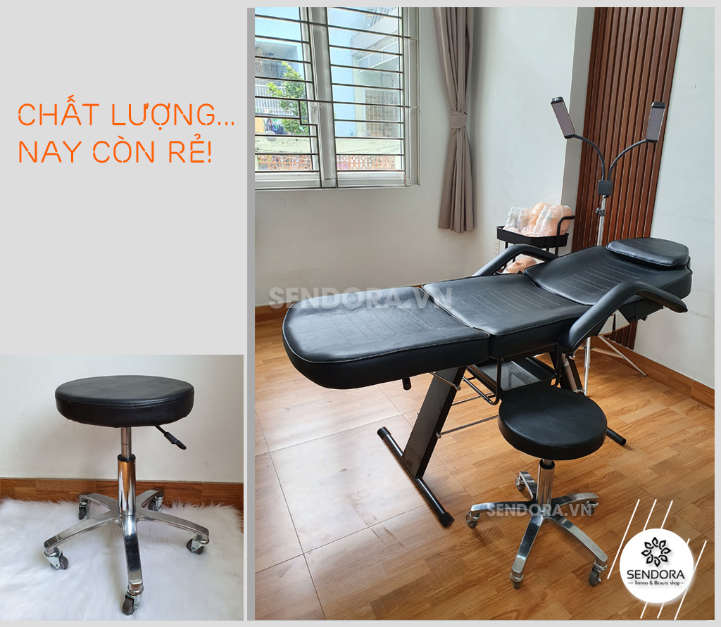 [HCM]Combo giường ghế phun xăm cao cấp