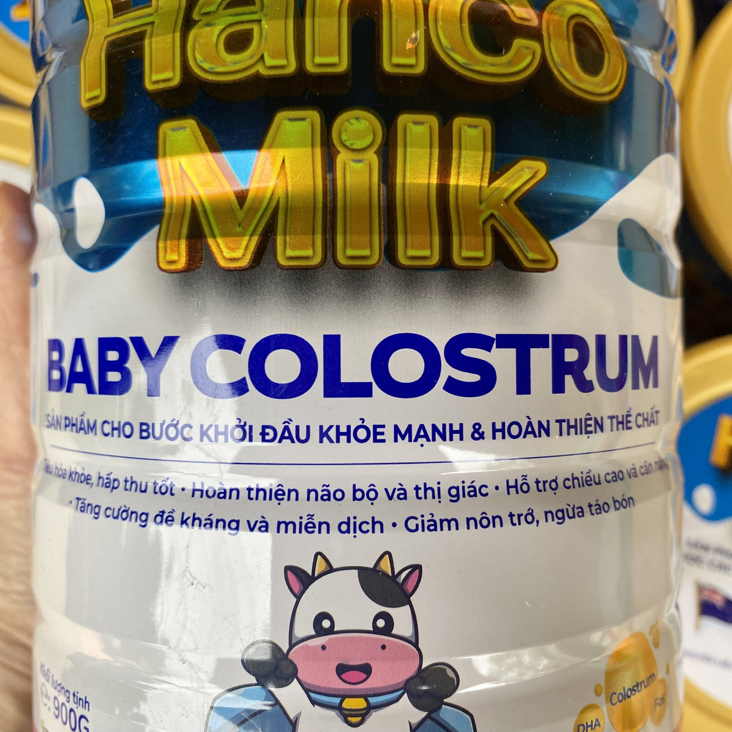 Sữa Hanco Baby Colostrum 900g (Sữa cho trẻ sơ sinh 0-6 tháng) Giảm nôn trớ