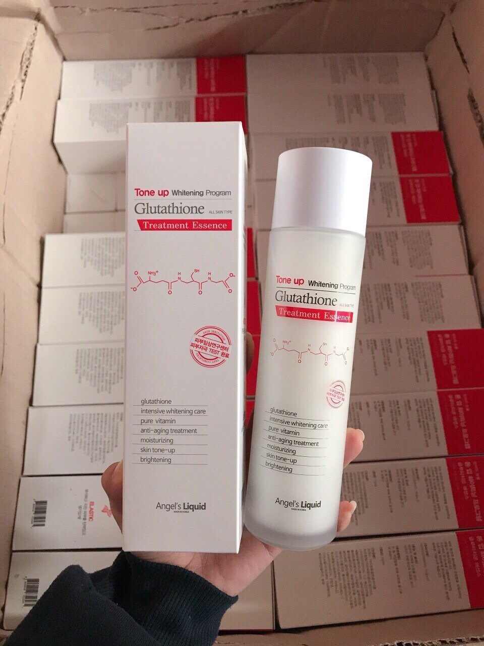 [HCM]Toner Trắng Da 7Day Whitening Program Glutathione Hàn Quốc