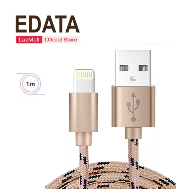 Cáp sạc dây dù chân Lightning dài 1M cho iPhone/iPad