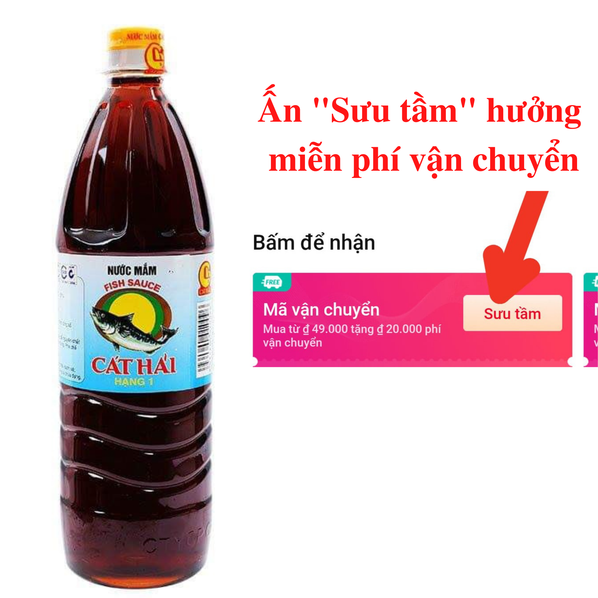 Mắm Kho Nấu Cát Hải Hạng 1_chai 1 lít
