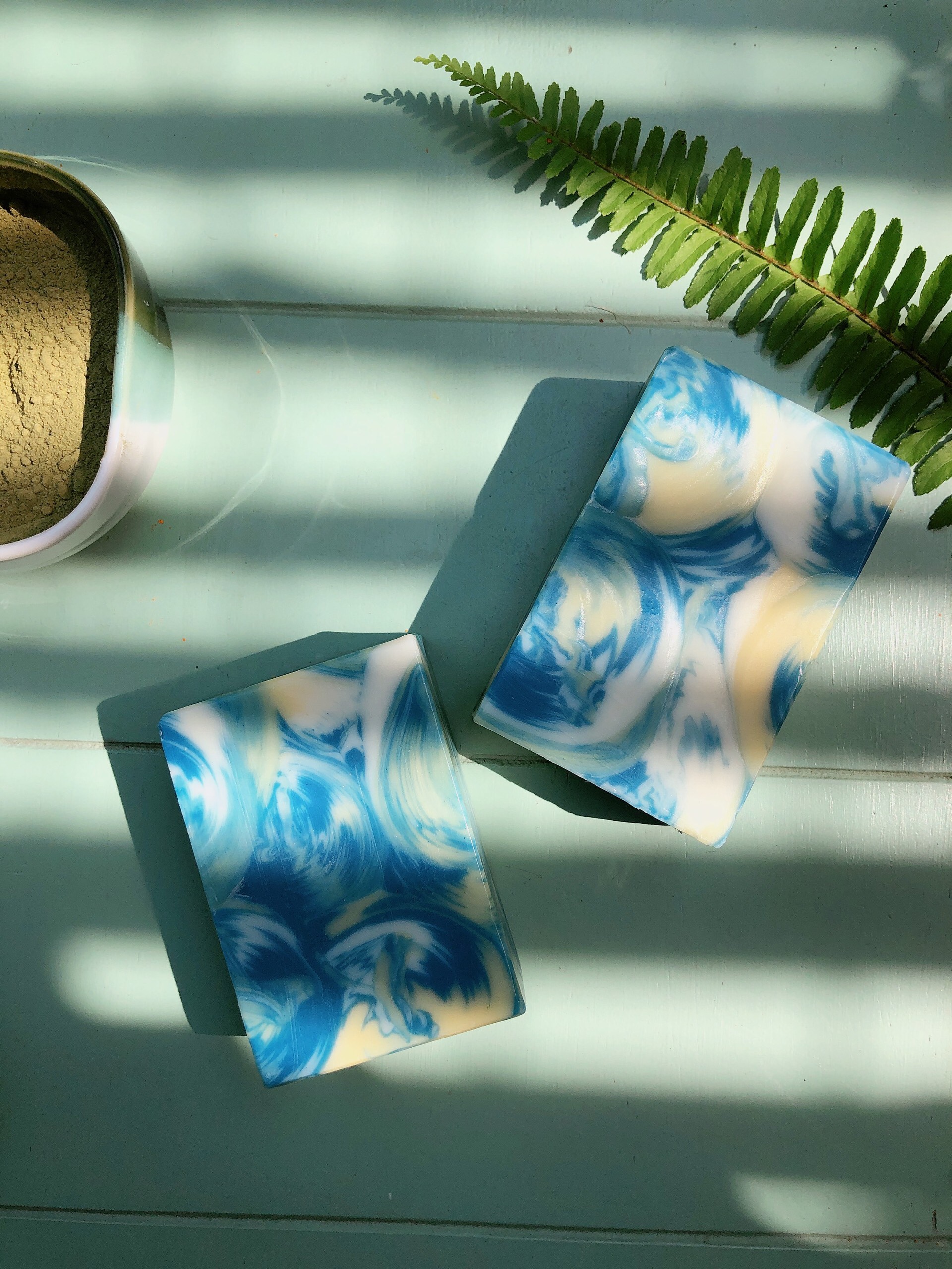 Xà bông Sữa . Bạc hà ADORA - Milk . Mint handmade soap