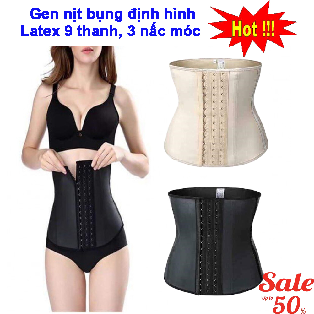 Đai Gen Bụng Định Hình Giảm Cân Latex