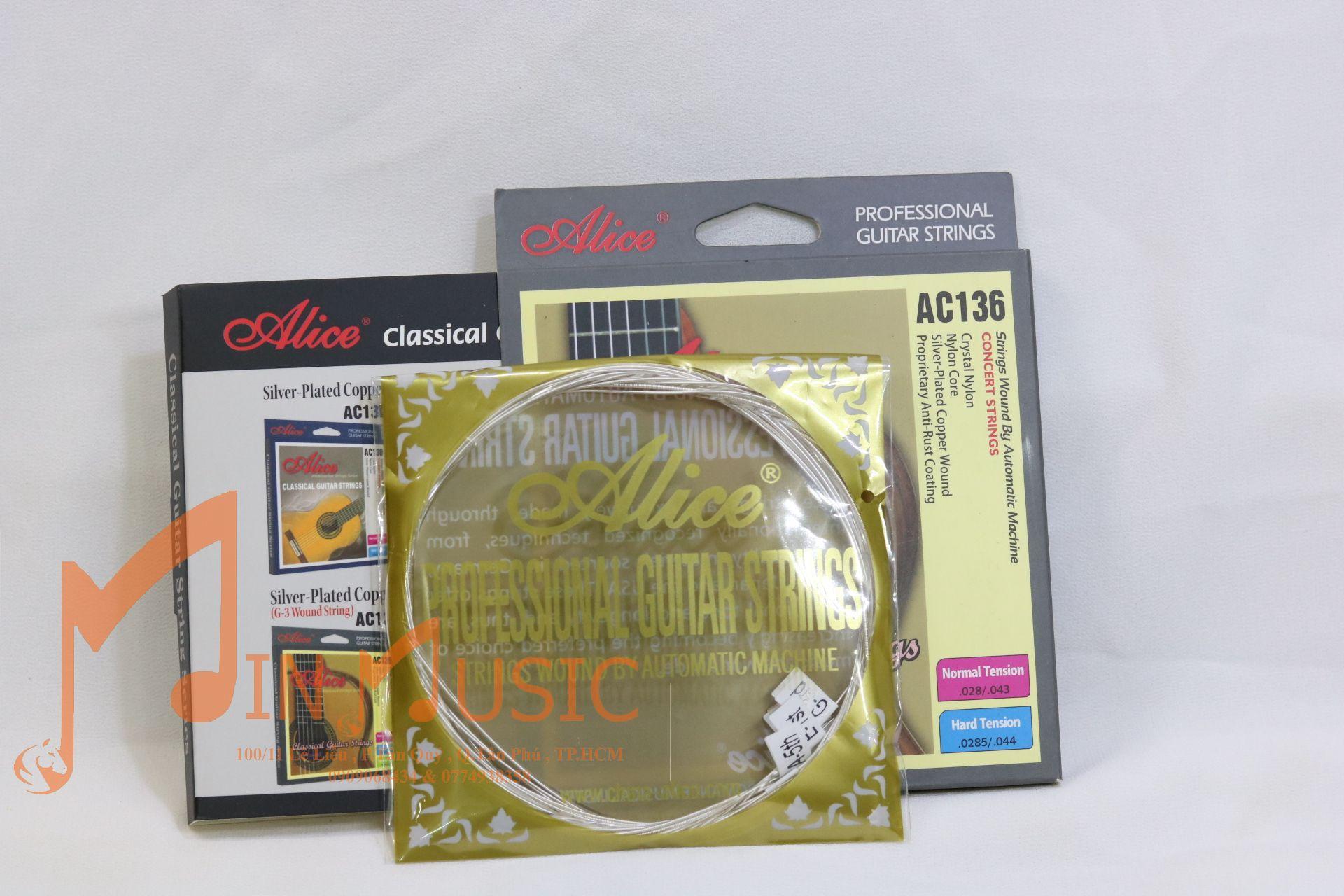 Dây Đàn Guitar classic Alice AC136 | dây nilong