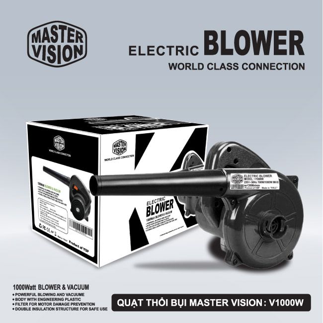 Máy thổi bụi Master Vision V1000W