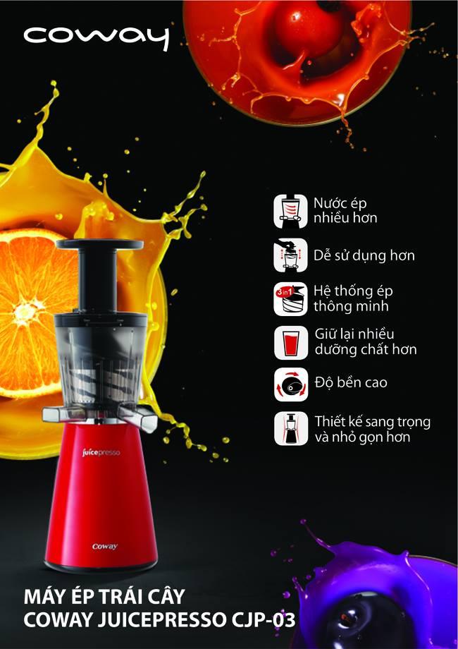 Máy ép trái cây Coway CJP-03